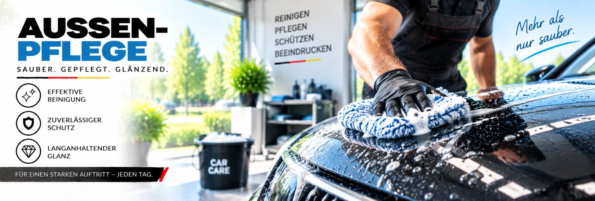Fahrzeugpflege Aussen