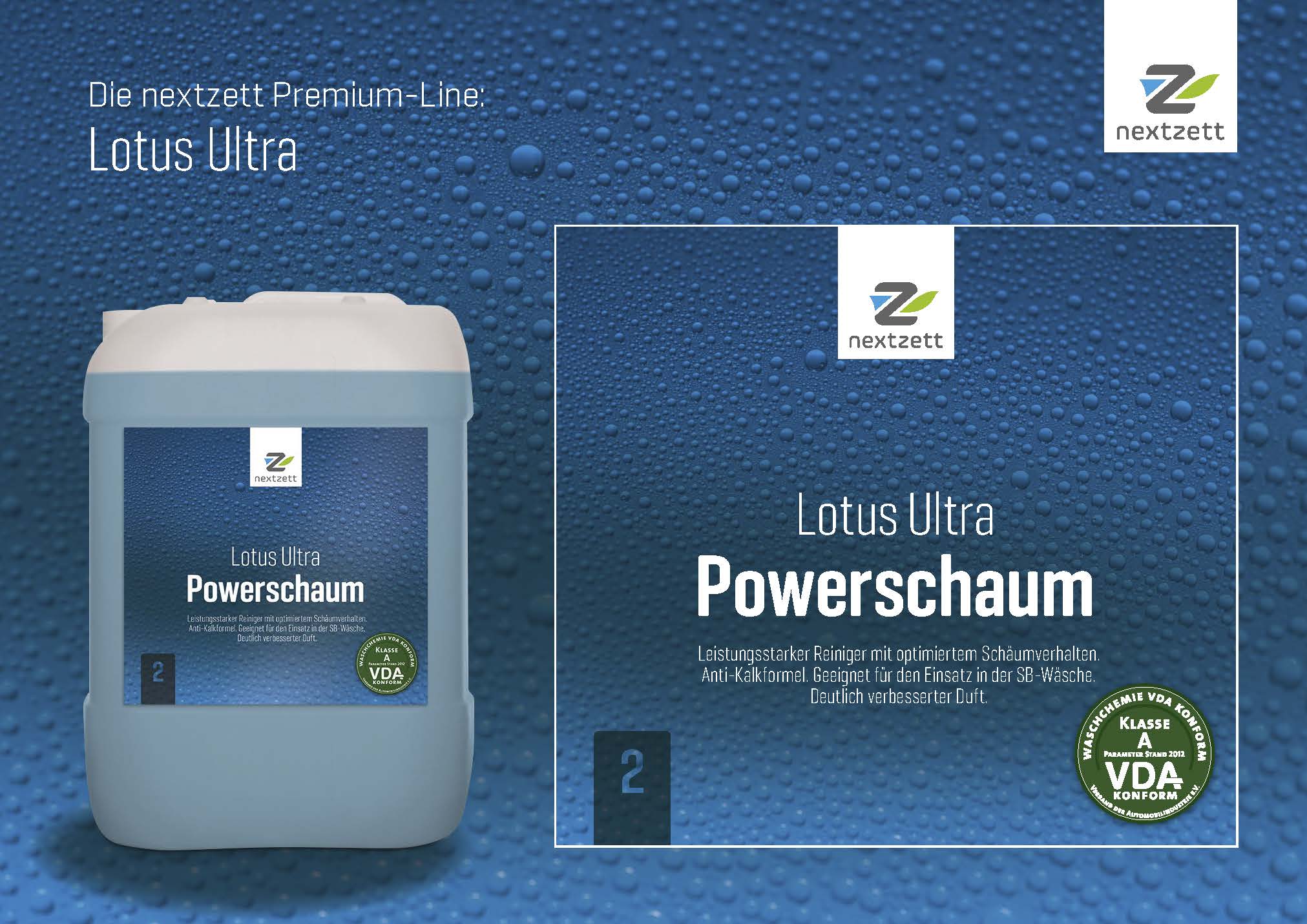 Nextzett Lotus Ultra Powerschaum - Flyer