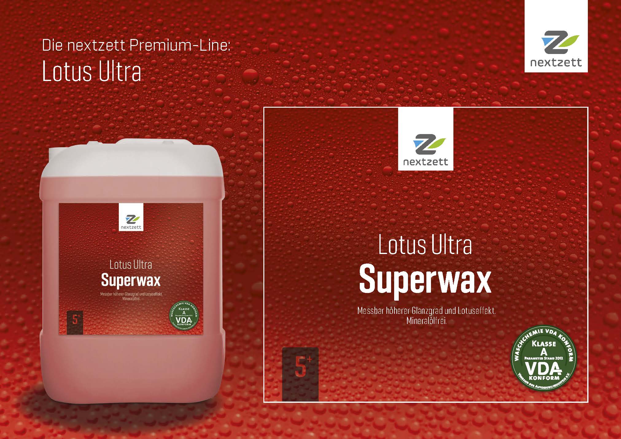Nextzett Lotus Ultra Superwax - Flyer