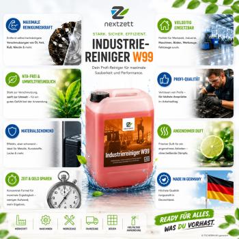 Preview: Nextzett Infozu Industriereiniger W99 10 Liter
