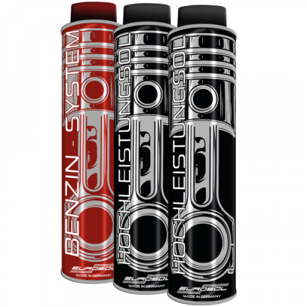 EUROSOL 2x Hochleistungöl + 1x Benzin-System je 400ml
