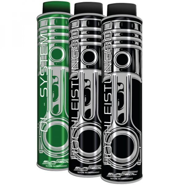 EUROSOL 2x Hochleistungöl + 1x Öl-System je 400ml