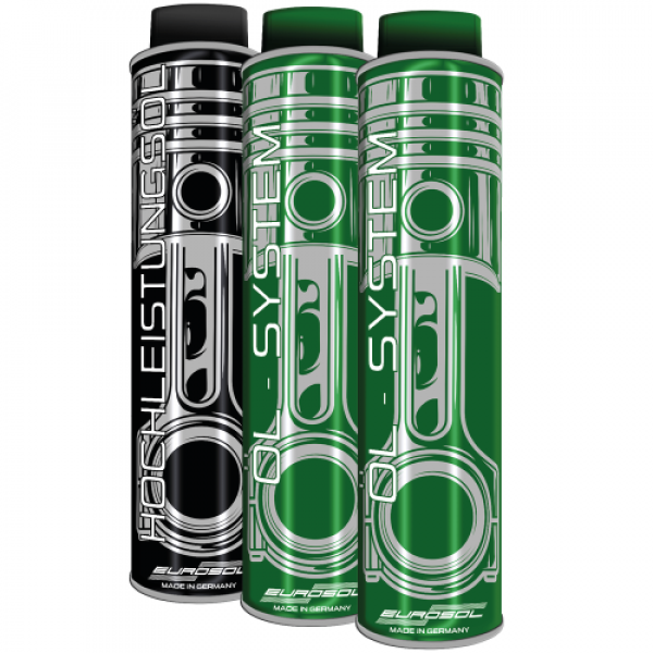 2x-Eurosol Öl-System 400ml+Eurosol Hochleistungöl 400ml
